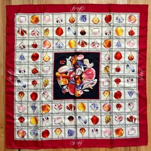 Karl lagerfeld scarf - made in Italy 100% sillk